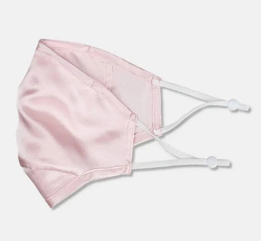 Picture of MULBERRY SILK FACE MASK LIGHT PINK